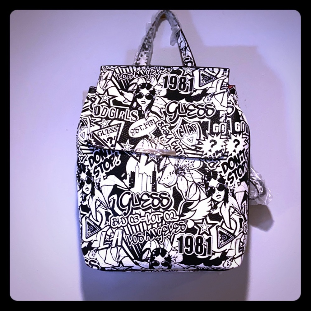 Guess / graffiti backpack / never used